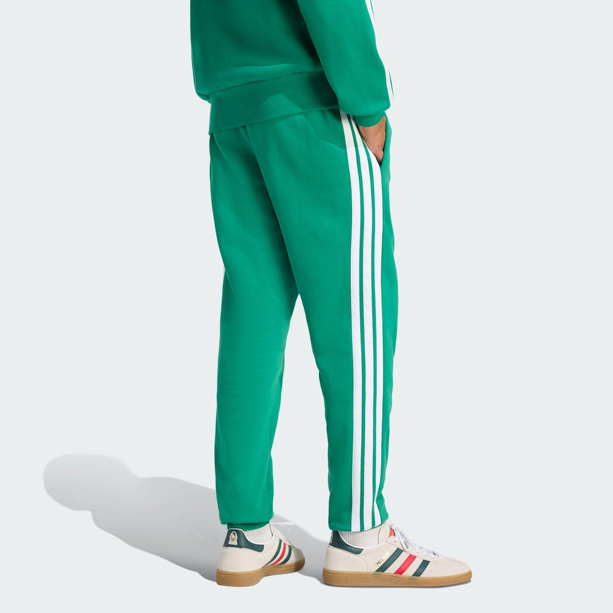 adidas Mexico DNA Fleece Tracksuit Bottoms - Green - Best Buy Soccer