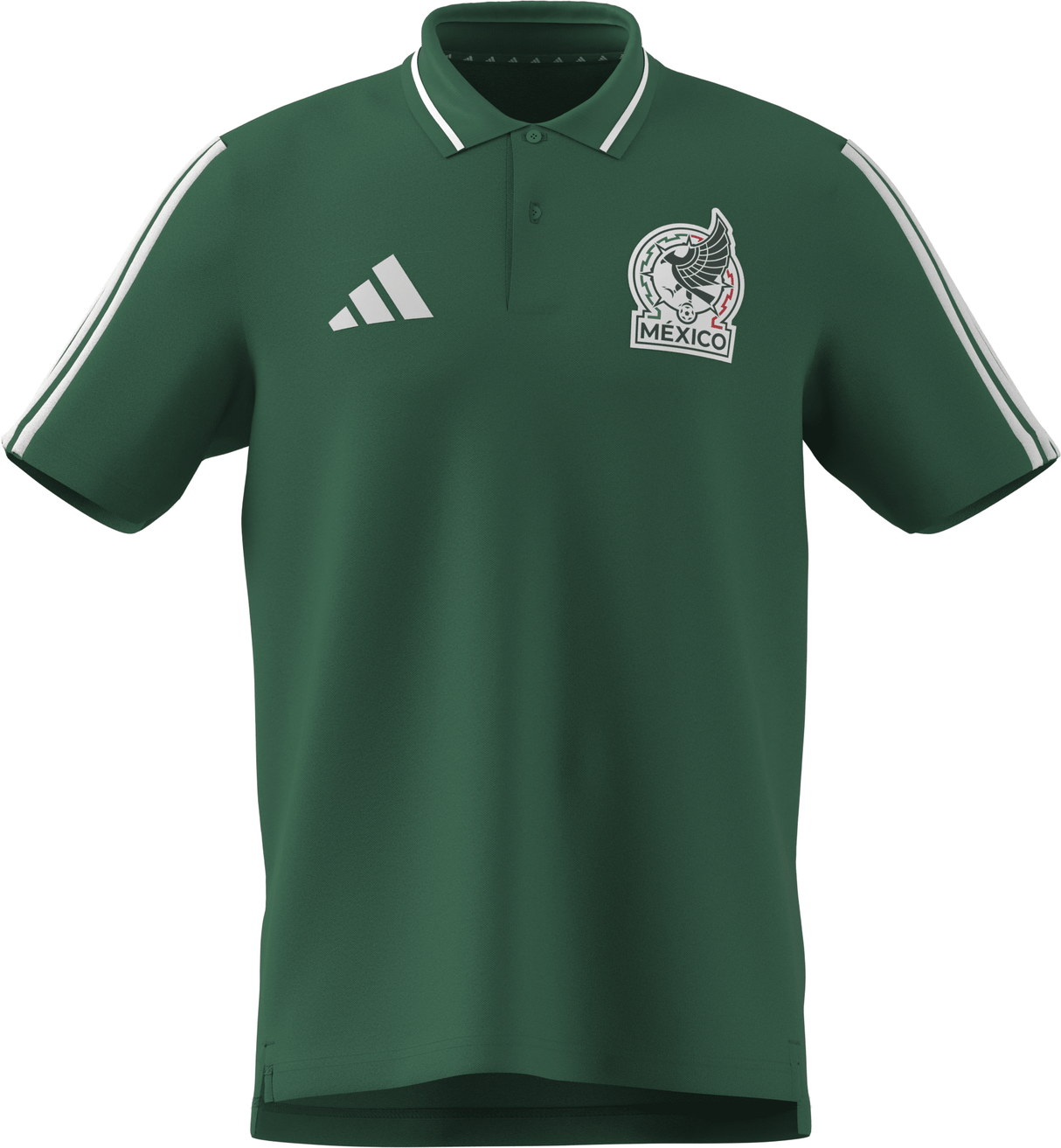 adidas Mexico DNA Men's Soccer Polo Shirt - Green - Best Buy Soccer