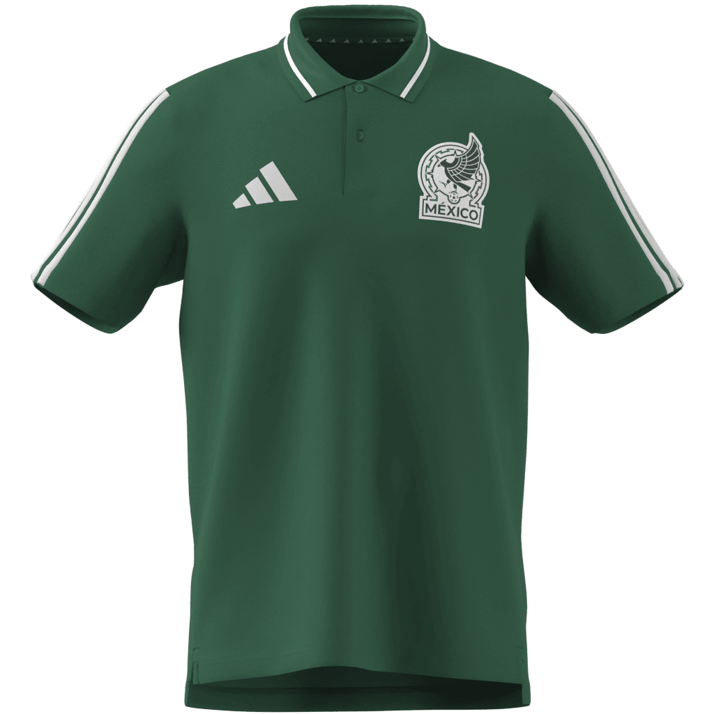 adidas Mexico DNA Men's Soccer Polo Shirt - Green - Best Buy Soccer