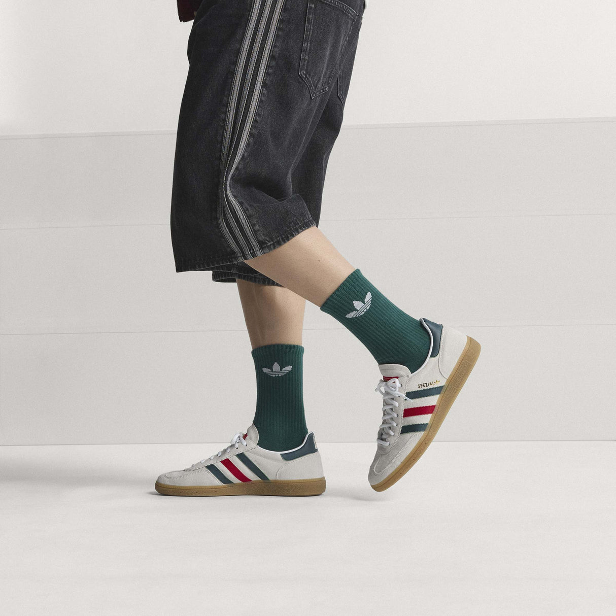 adidas Mexico Handball Spezial Shoes - White/Scarlet - Best Buy Soccer