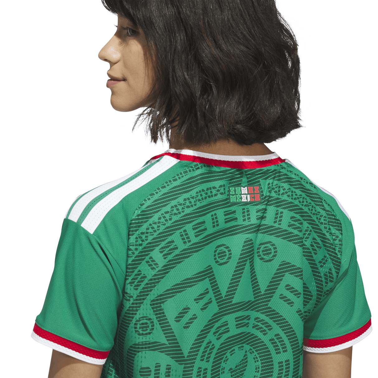 adidas Mexico Home Authentic Women''s Soccer Jersey - Green - Best Buy Soccer