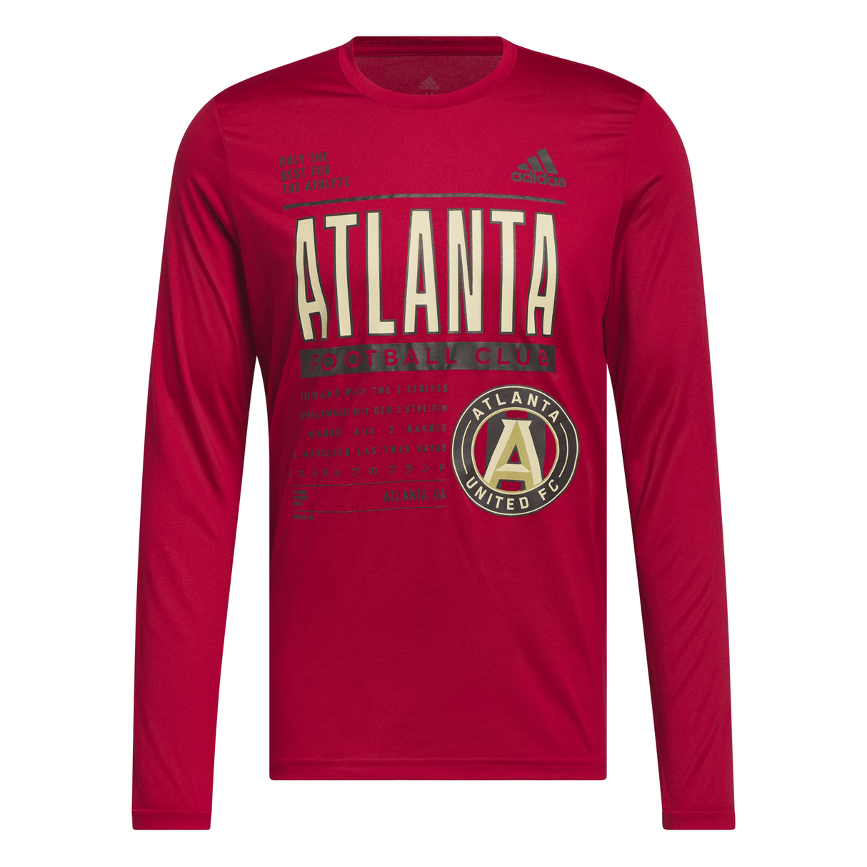adidas MLS Pre Game Tee Team -Red - Best Buy Soccer