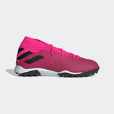 adidas Nemeziz 19.3 TF Turf Soccer Cleats - Shock Pink/Black - Best Buy Soccer