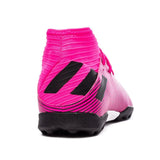 adidas Nemeziz 19.3 TF Turf Youth Soccer Cleats - Shock Pink/Black - Best Buy Soccer