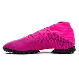 adidas Nemeziz 19.3 TF Turf Youth Soccer Cleats - Shock Pink/Black - Best Buy Soccer