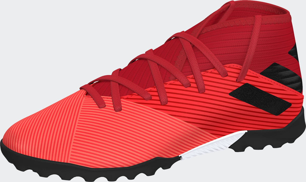 adidas Nemeziz 19.3 TF Turf Youth Soccer Cleats - Signal Coral/Black/Glory Red - Best Buy Soccer