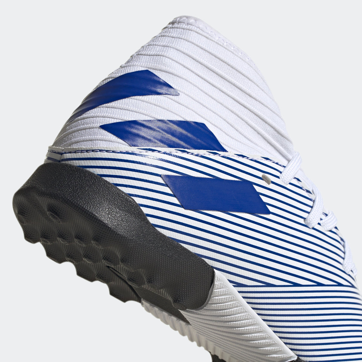 adidas Nemeziz 19.3 TF Turf Youth Soccer Cleats - White/Royal - Best Buy Soccer