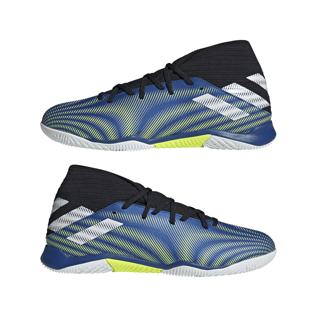 adidas Nemeziz 3 IN Men's Soccer Shoes - RoyalWhite/Yellow - Best Buy Soccer