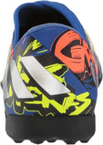 adidas Nemeziz Messi 19.3 TF Turf Youth Soccer Cleats - Royal/Silver Metallic/Solar Yellow - Best Buy Soccer