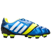 adidas Nitrocharge 2.0 TRX FG Youth Firm Ground Soccer Cleats - Blue/White/Electricity - Best Buy Soccer