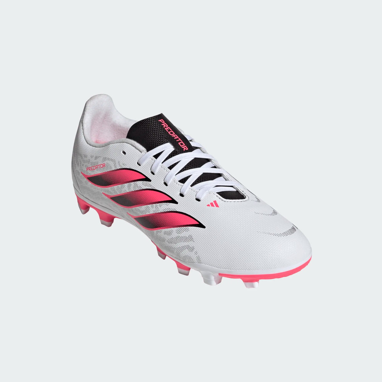adidas Predator Club Firm Ground/ Multi Ground Youth Soccer Cleats - White/Black - Best Buy Soccer