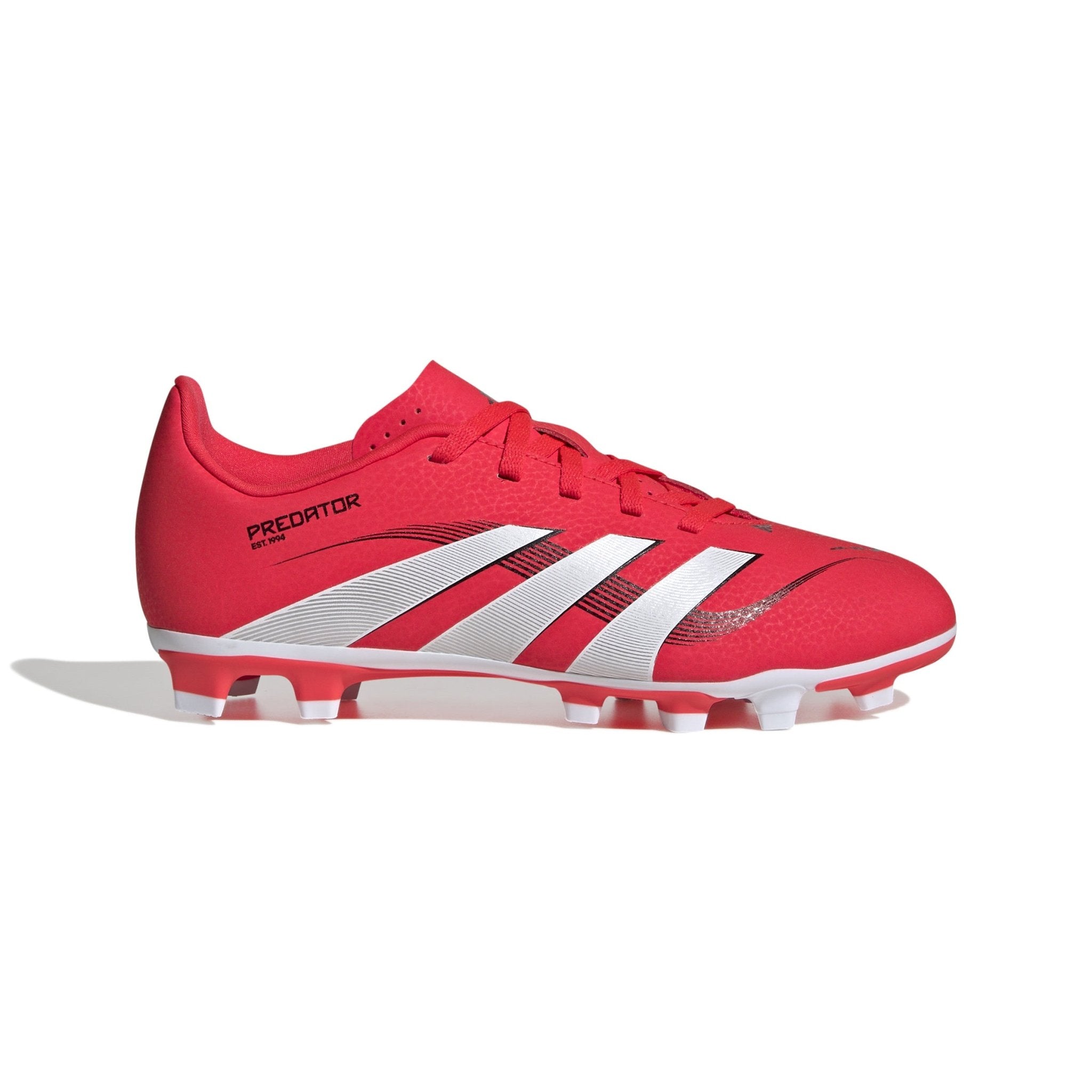 adidas Predator Club Firm/Multi - Ground Boots Junior Red/White - Best Buy Soccer