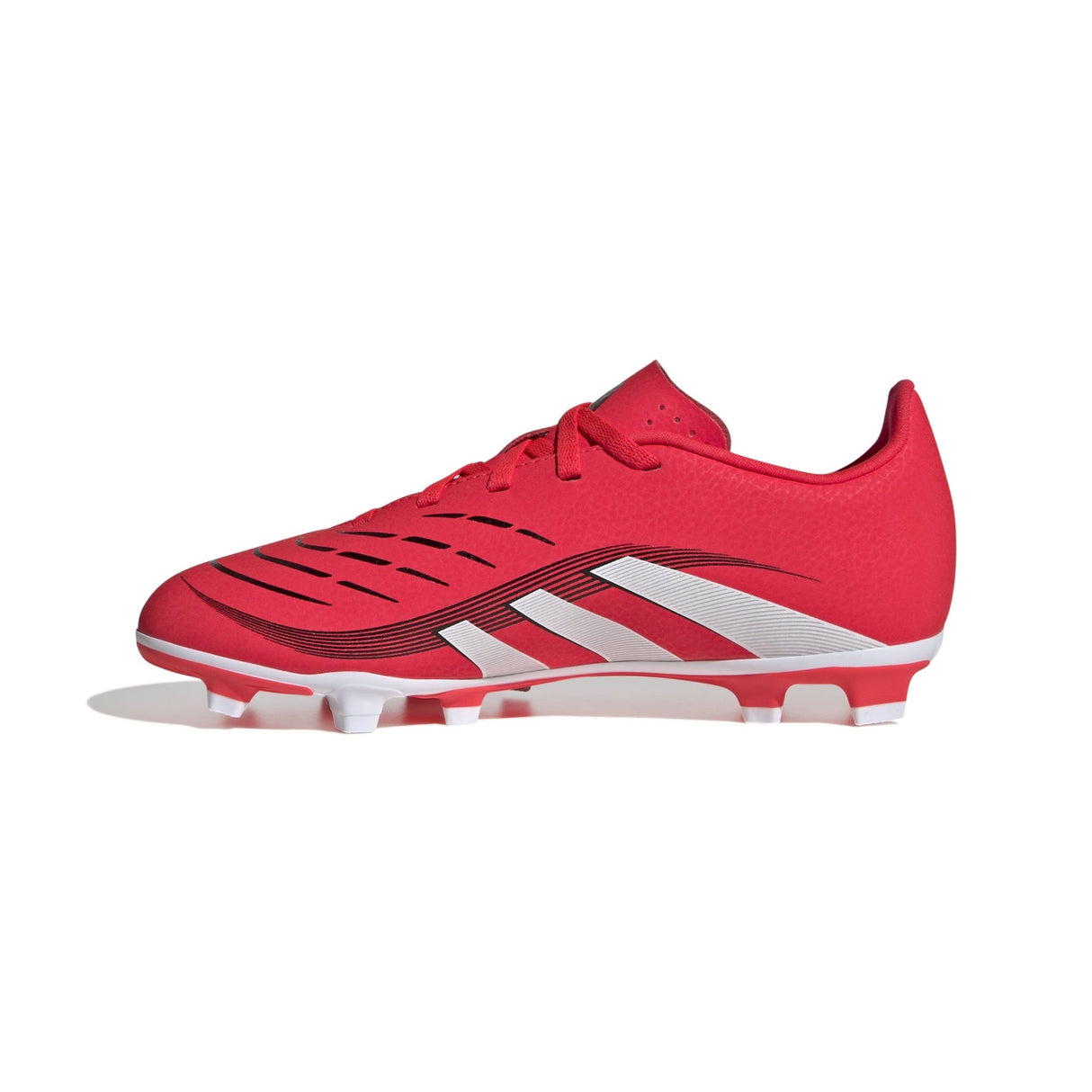 adidas Predator Club Firm/Multi - Ground Boots Junior Red/White - Best Buy Soccer