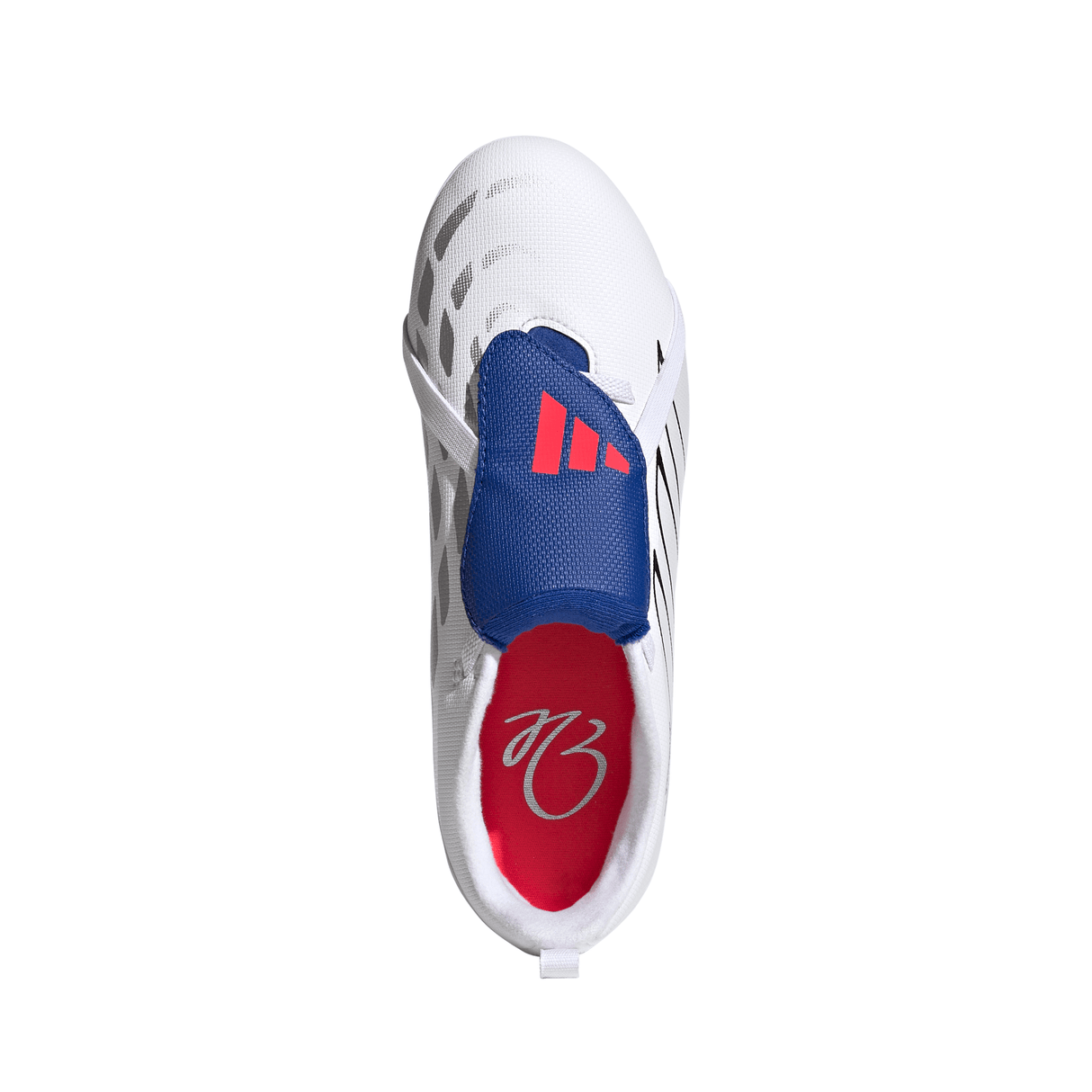 adidas Predator Club Fold-Over Tongue Elastic Laces Firm Ground/Multi Ground Youth Soccer Cleats - White - Best Buy Soccer