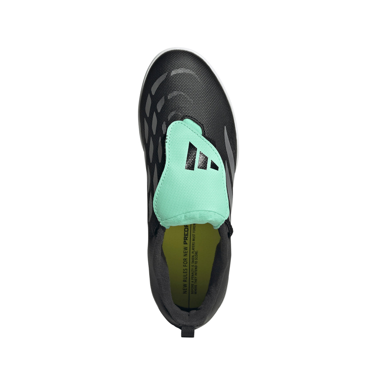 adidas Predator Club Fold-Over Tongue Elastic Laces TF Turf Youth Soccer Cleats - Black/Silver - Best Buy Soccer