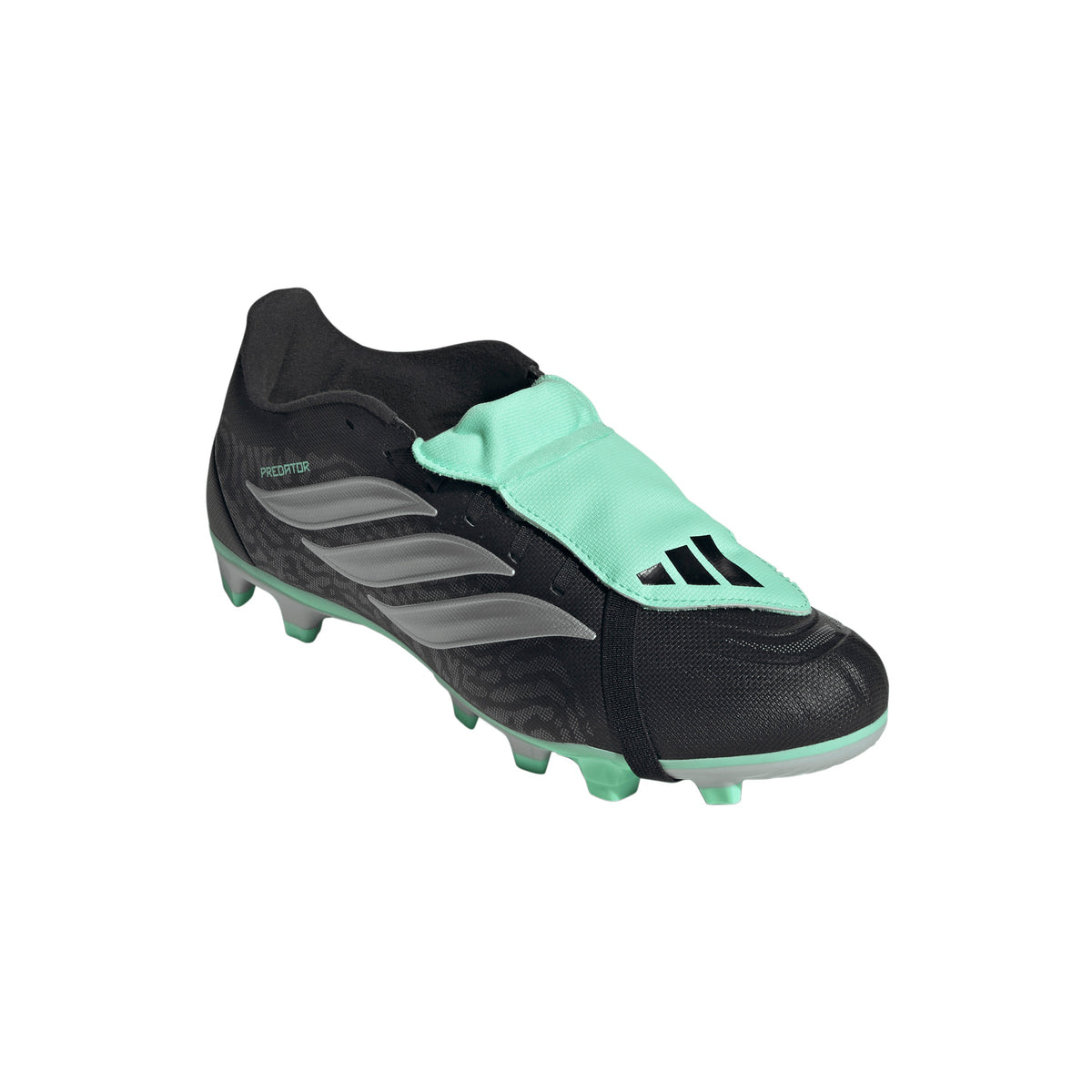 adidas Predator Club Fold-Over Tongue FG/MG Firm Ground/Multi Ground Men's Soccer Cleats - Black/Silver - Best Buy Soccer