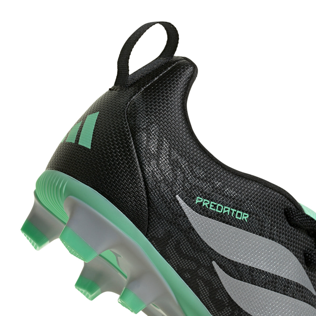 adidas Predator Club Fold-Over Tongue FG/MG Firm Ground/Multi Ground Youth Soccer Cleats - Black/Silver - Best Buy Soccer