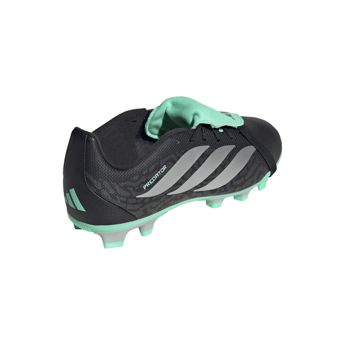 adidas Predator Club Fold-Over Tongue FG/MG Firm Ground/Multi Ground Youth Soccer Cleats - Black/Silver/Mint - Best Buy Soccer