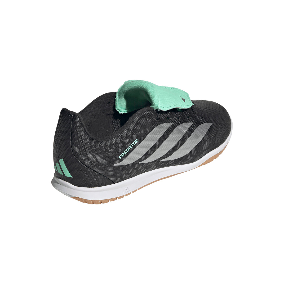 adidas Predator Club Fold-Over Tongue Sala IN Indoor Youth Soccer Shoes - Black/Silver/Mint - Best Buy Soccer