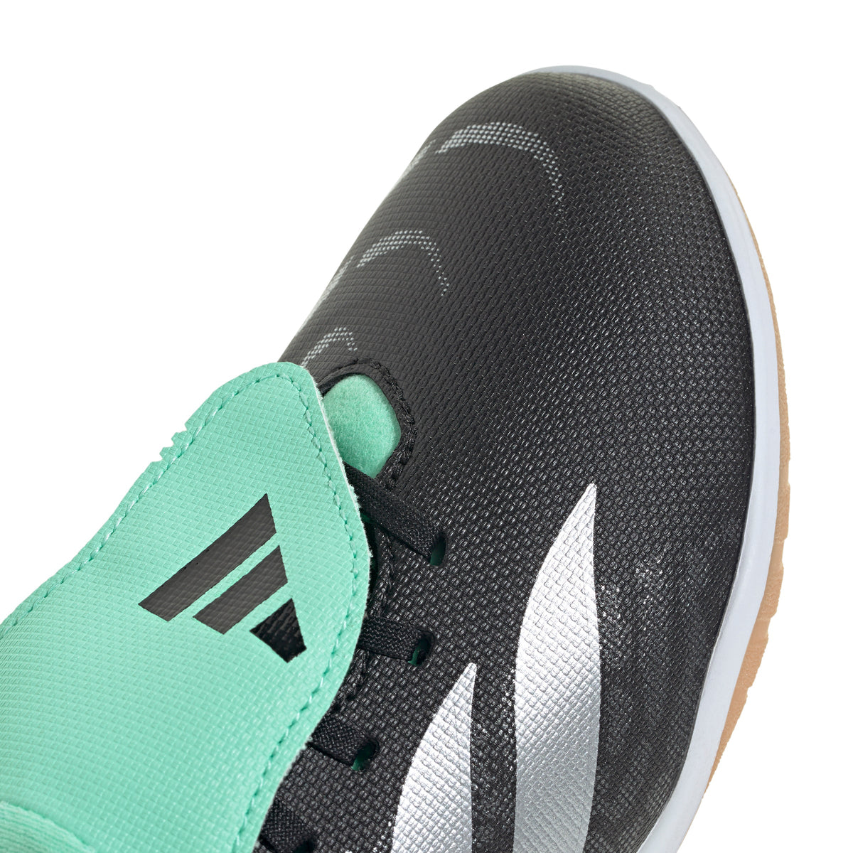 adidas Predator Club Fold-Over Tongue Sala IN Indoor Youth Soccer Shoes - Black/Silver/Mint - Best Buy Soccer