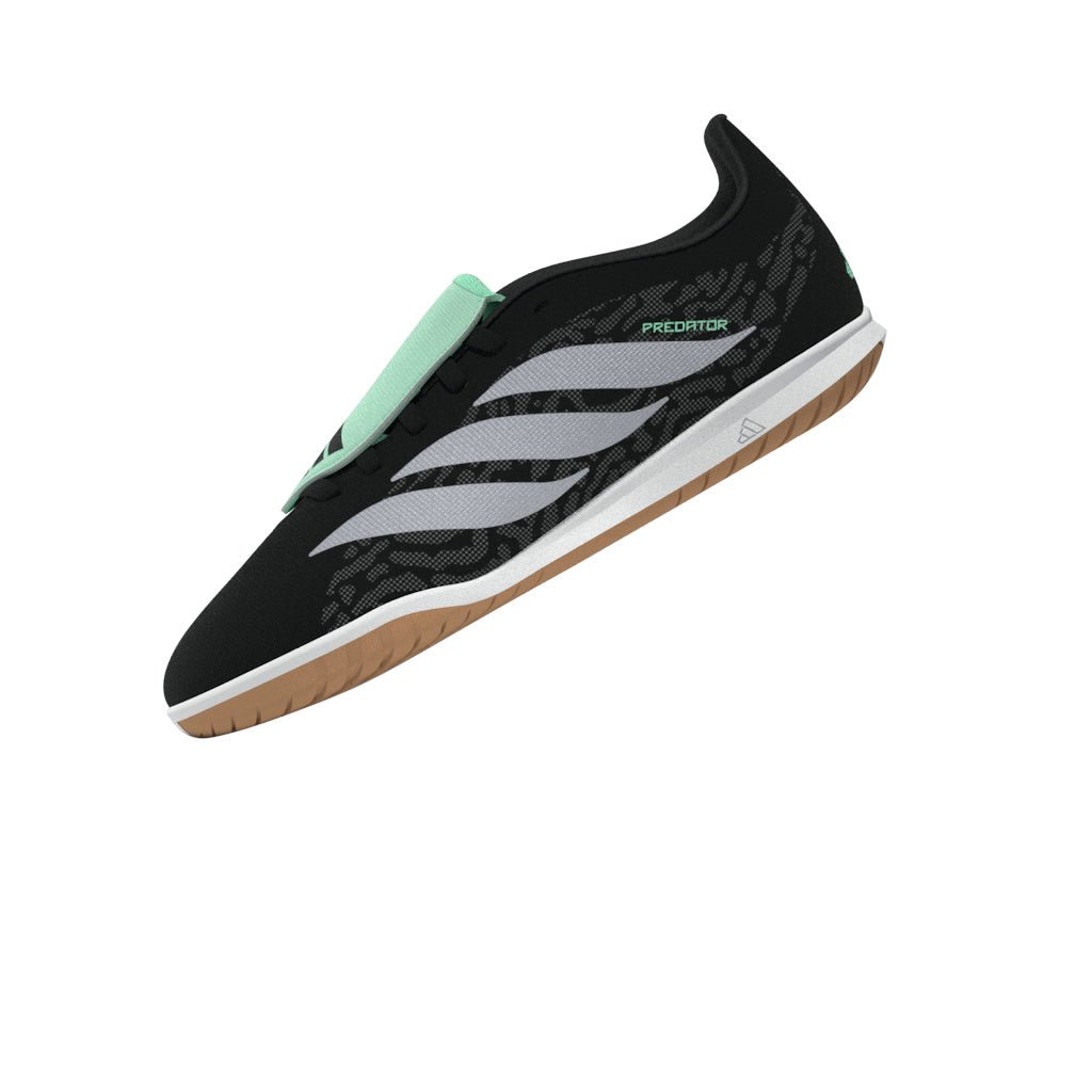 adidas Predator Club Fold-Over Tongue Sala IN Indoor Youth Soccer Shoes - Black/Silver/Mint - Best Buy Soccer