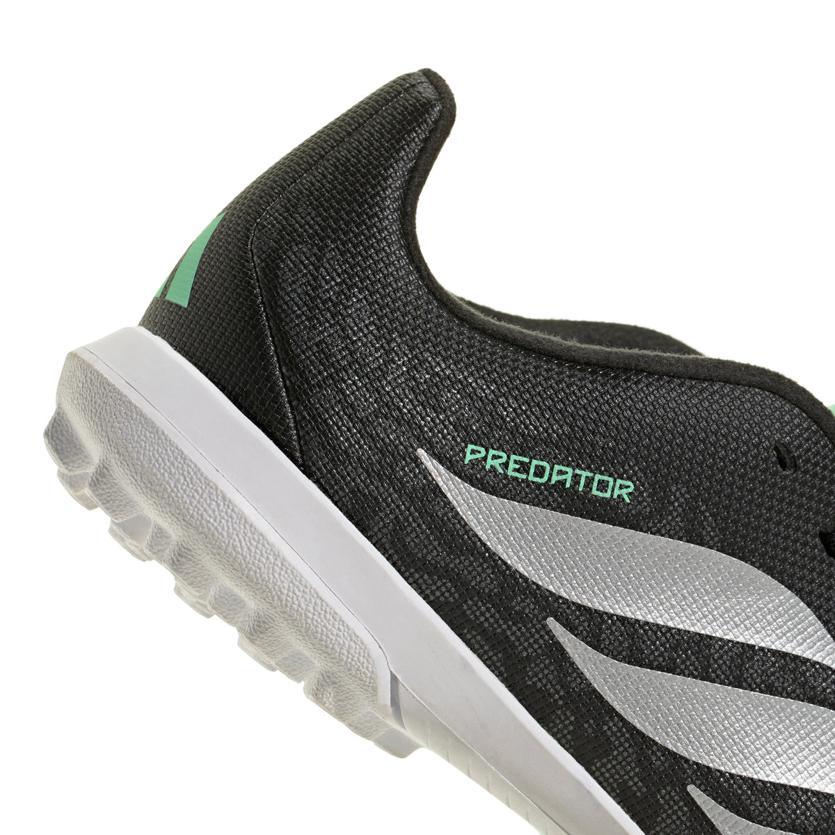 adidas Predator Club Fold-Over Tongue TF Turf Youth Soccer Cleats - Black/Silver/Mint - Best Buy Soccer