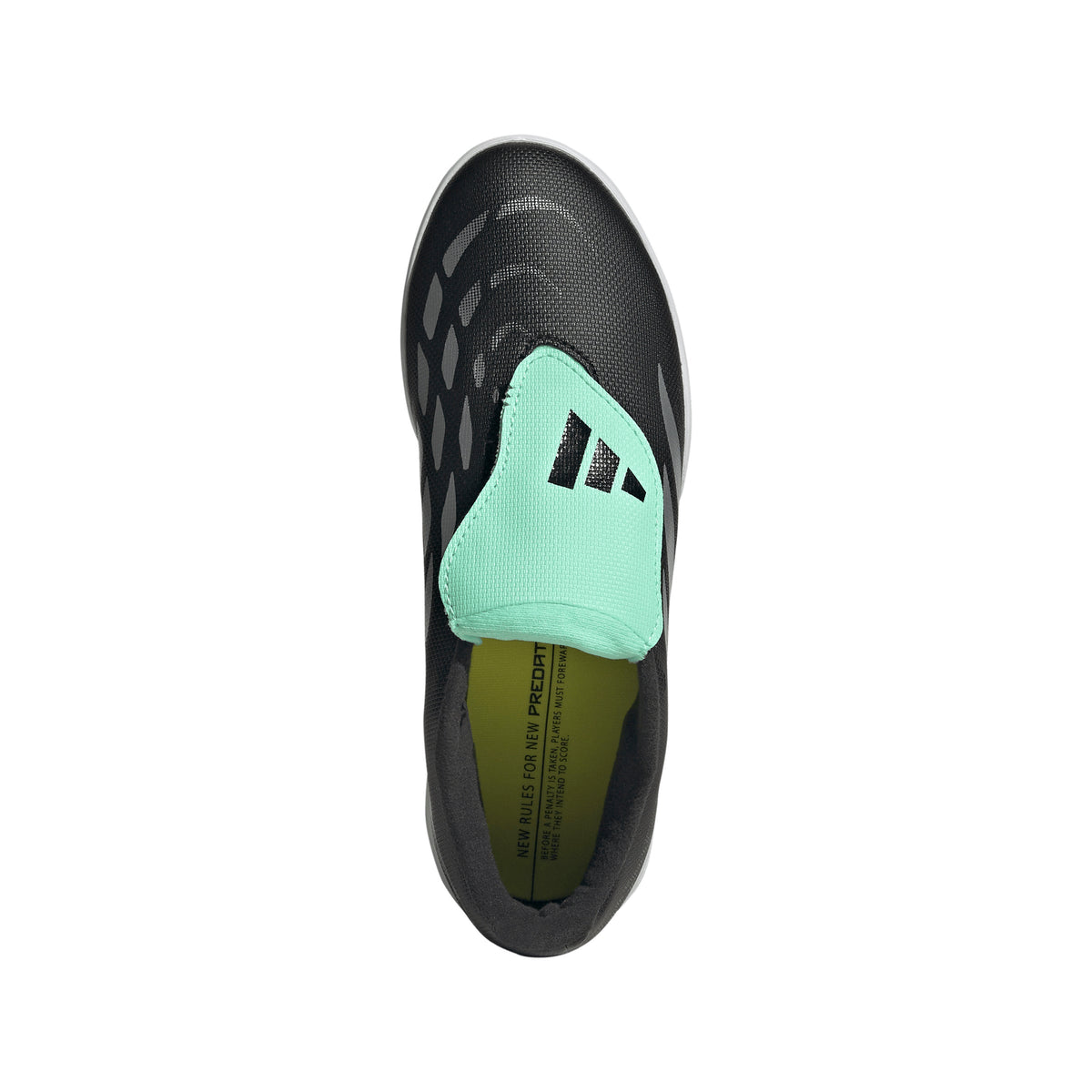 adidas Predator Club Fold-Over Tongue TF Turf Youth Soccer Cleats - Black/Silver/Mint - Best Buy Soccer