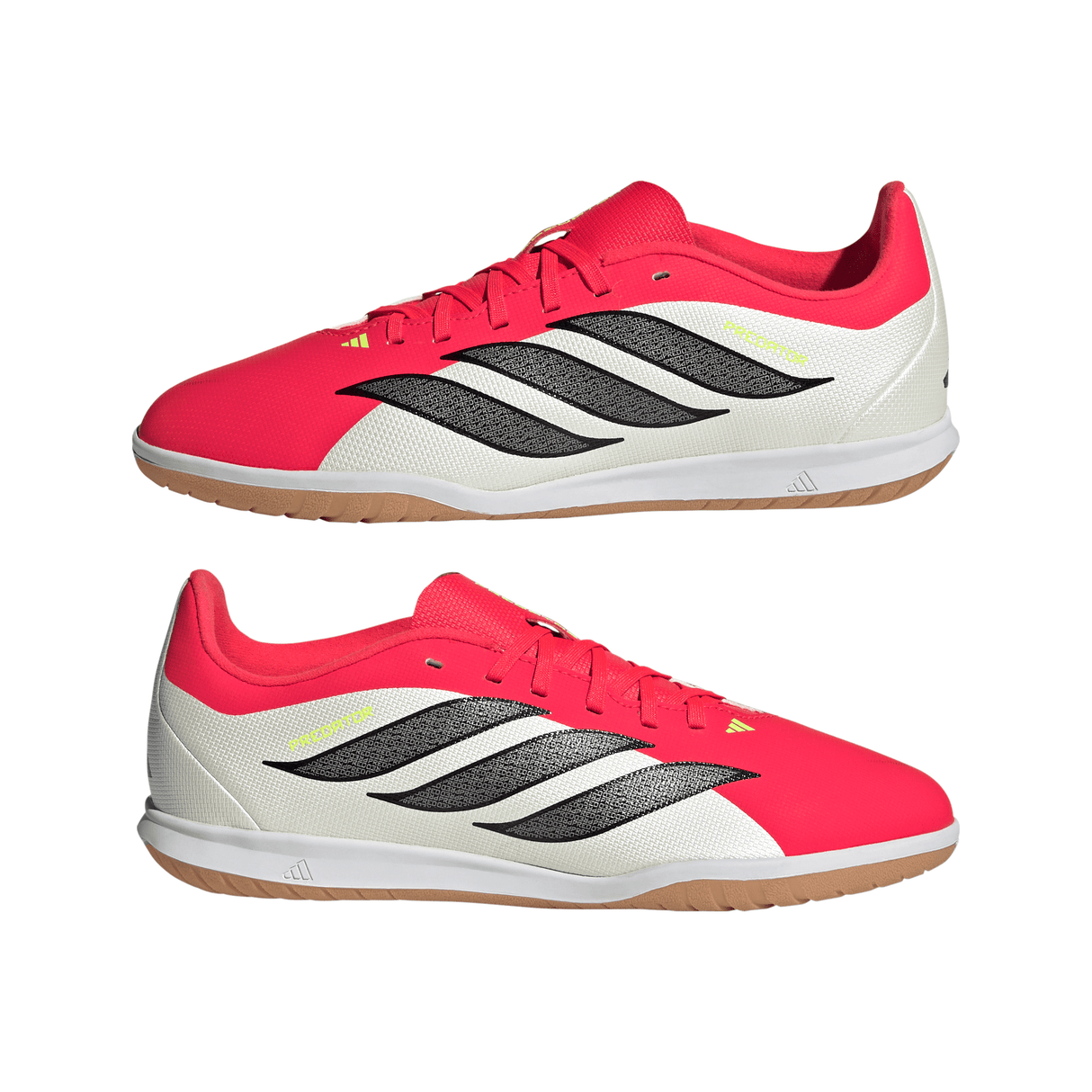 adidas Predator Club Sala IN Indoor Youth Soccer Shoes - Red/Black/White - Best Buy Soccer