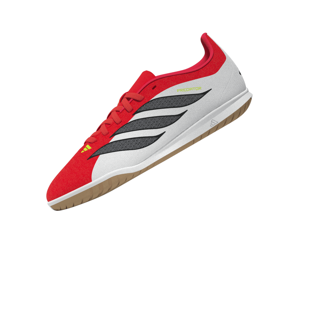 adidas Predator Club Sala IN Indoor Youth Soccer Shoes - Red/Black/White - Best Buy Soccer