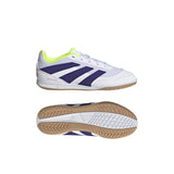 adidas Predator Club Sala Indoor Boots Junior White/Purple - Best Buy Soccer