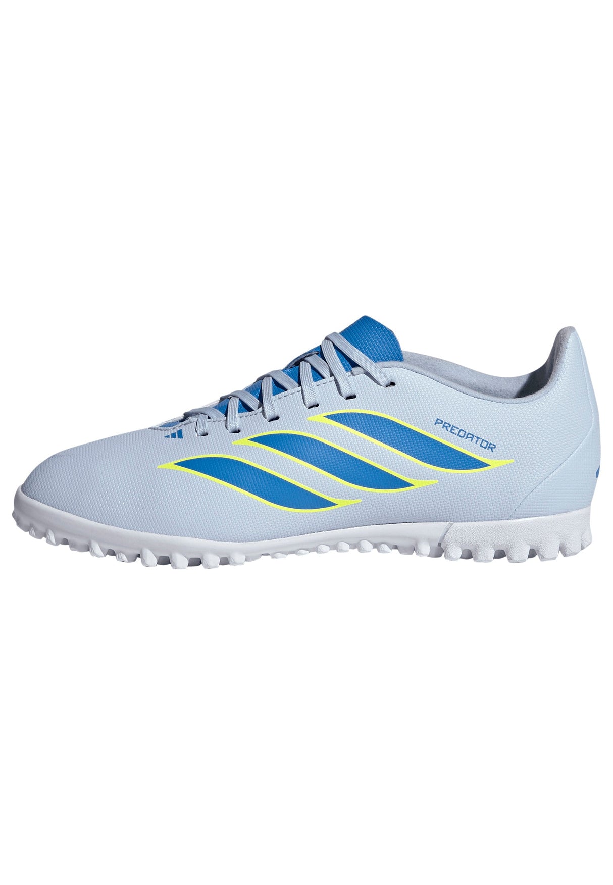 adidas Predator Club TF Turf Youth Soccer Cleats - Sky/Blue/Yellow - Best Buy Soccer