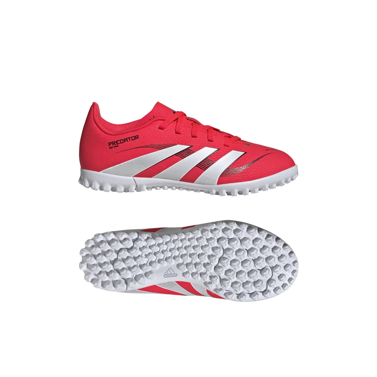 adidas Predator Club Turf Boots Junior Red/White - Best Buy Soccer