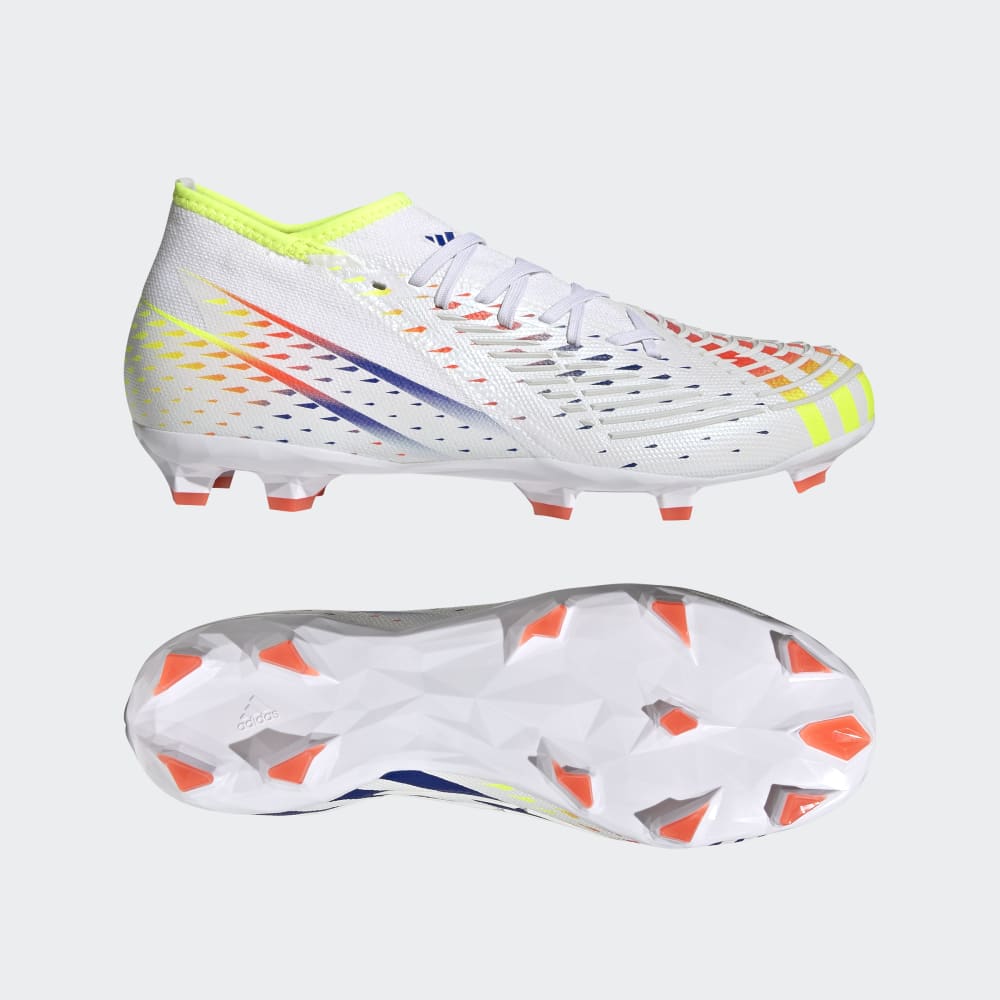 adidas Predator Edge 2 FG White/Yellow - Best Buy Soccer