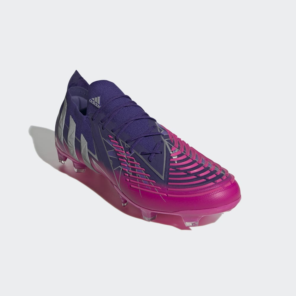 adidas Predator Edge.1 FG Low Firm Ground Boots Team College Purple/Silver Metallic/Team Shock Pink - Best Buy Soccer