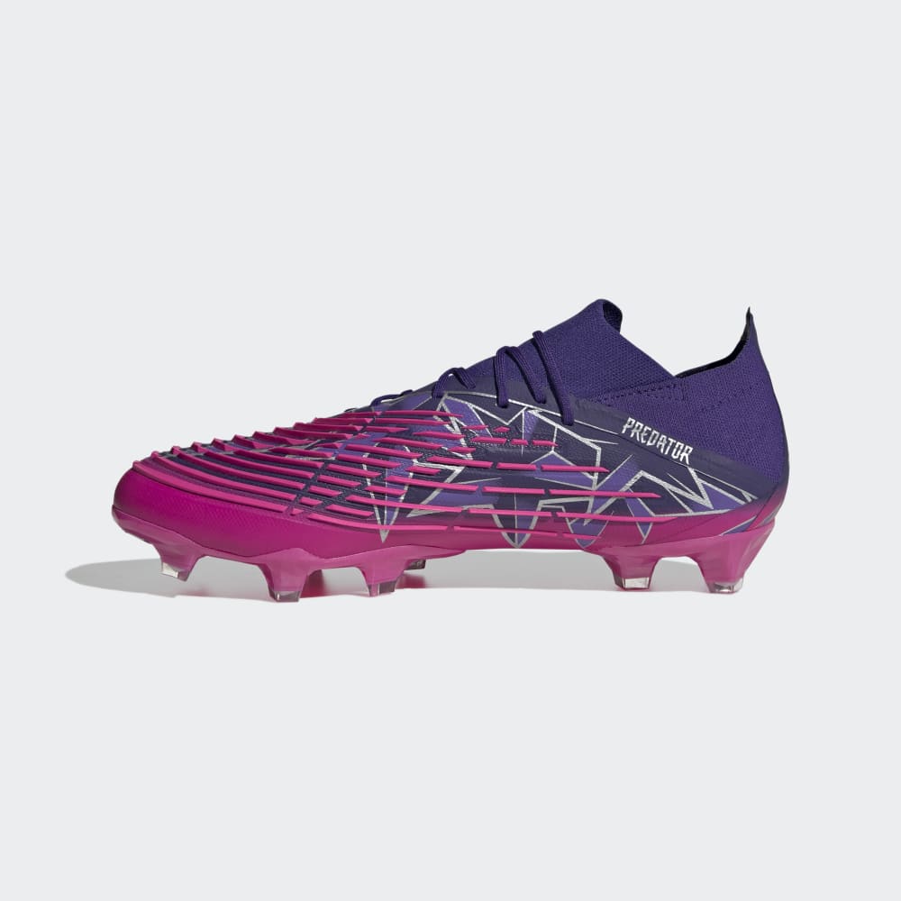 adidas Predator Edge.1 FG Low Firm Ground Boots Team College Purple/Silver Metallic/Team Shock Pink - Best Buy Soccer