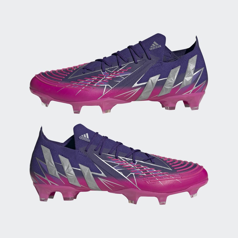 adidas Predator Edge.1 FG Low Firm Ground Boots Team College Purple/Silver Metallic/Team Shock Pink - Best Buy Soccer