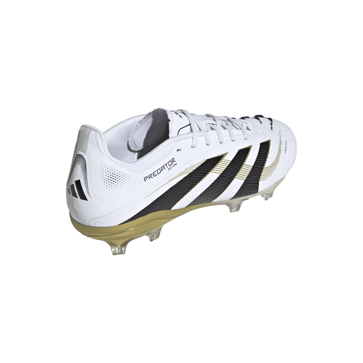 adidas Predator Elite Firm Ground Boots Kids White/Black - Best Buy Soccer