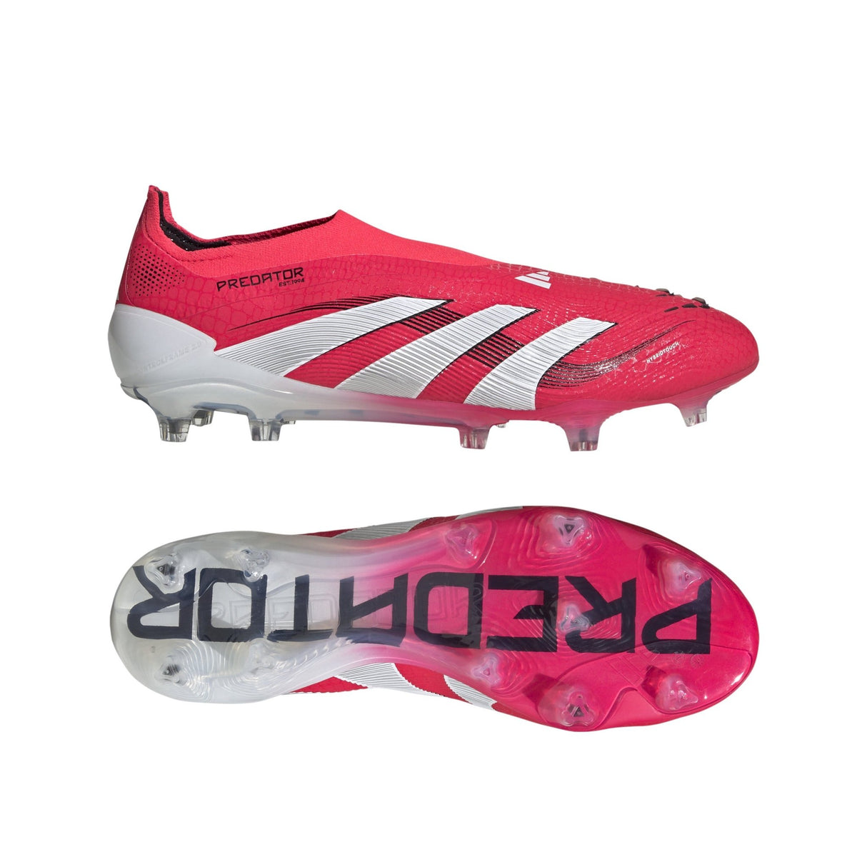 adidas Predator Elite Firm Ground Boots Red/White - Best Buy Soccer