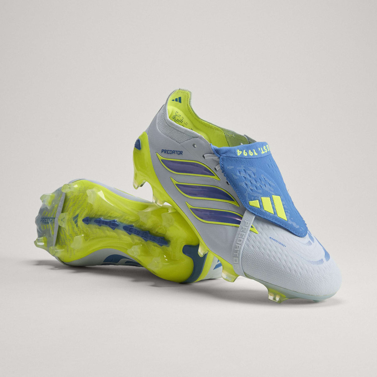 adidas Predator Elite Fold-Over Tongue FG Firm Ground Men's Soccer Cleats -Sky/Blue/Yellow - Best Buy Soccer