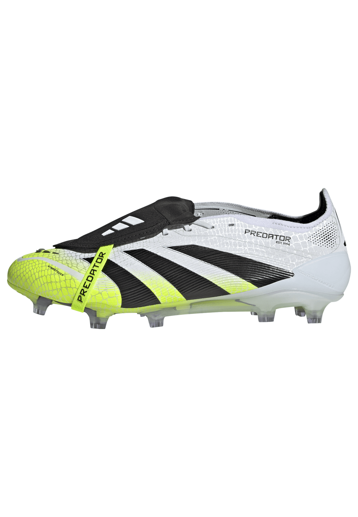 adidas Predator Elite Fold - Over Tongue Firm Ground Boots White/Black - Best Buy Soccer