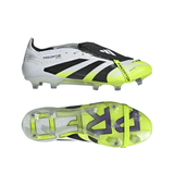 adidas Predator Elite Fold - Over Tongue Firm Ground Boots White/Black - Best Buy Soccer