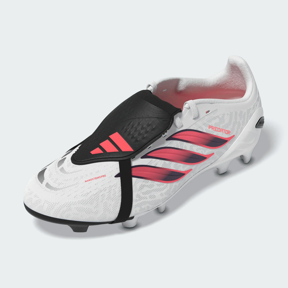 adidas Predator Elite Fold-Over Tongue Firm Ground Youth Soccer Cleats - White/Black - Best Buy Soccer