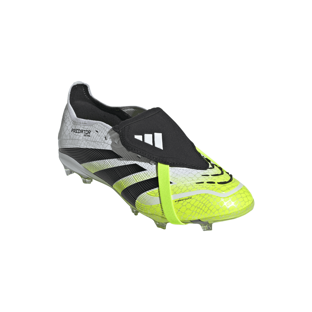 adidas Predator Elite Fold - Over Tongue Youth Firm Ground Soccer Cleats - White/Black - Best Buy Soccer
