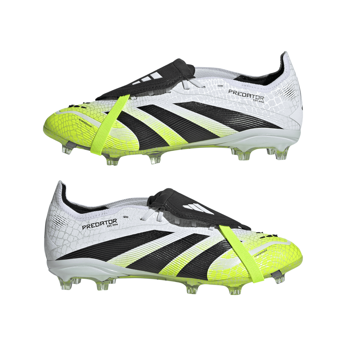 adidas Predator Elite Fold - Over Tongue Youth Firm Ground Soccer Cleats - White/Black - Best Buy Soccer