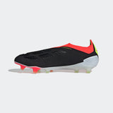 adidas Predator Elite Laceless FG Firm Ground Soccer Cleats - Black/White/Solar Red - Best Buy Soccer