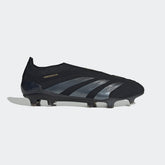 adidas Predator Elite LL FG Laceless Firm Ground Soccer Cleats - Black/Carbon/Gold Metallic - Best Buy Soccer