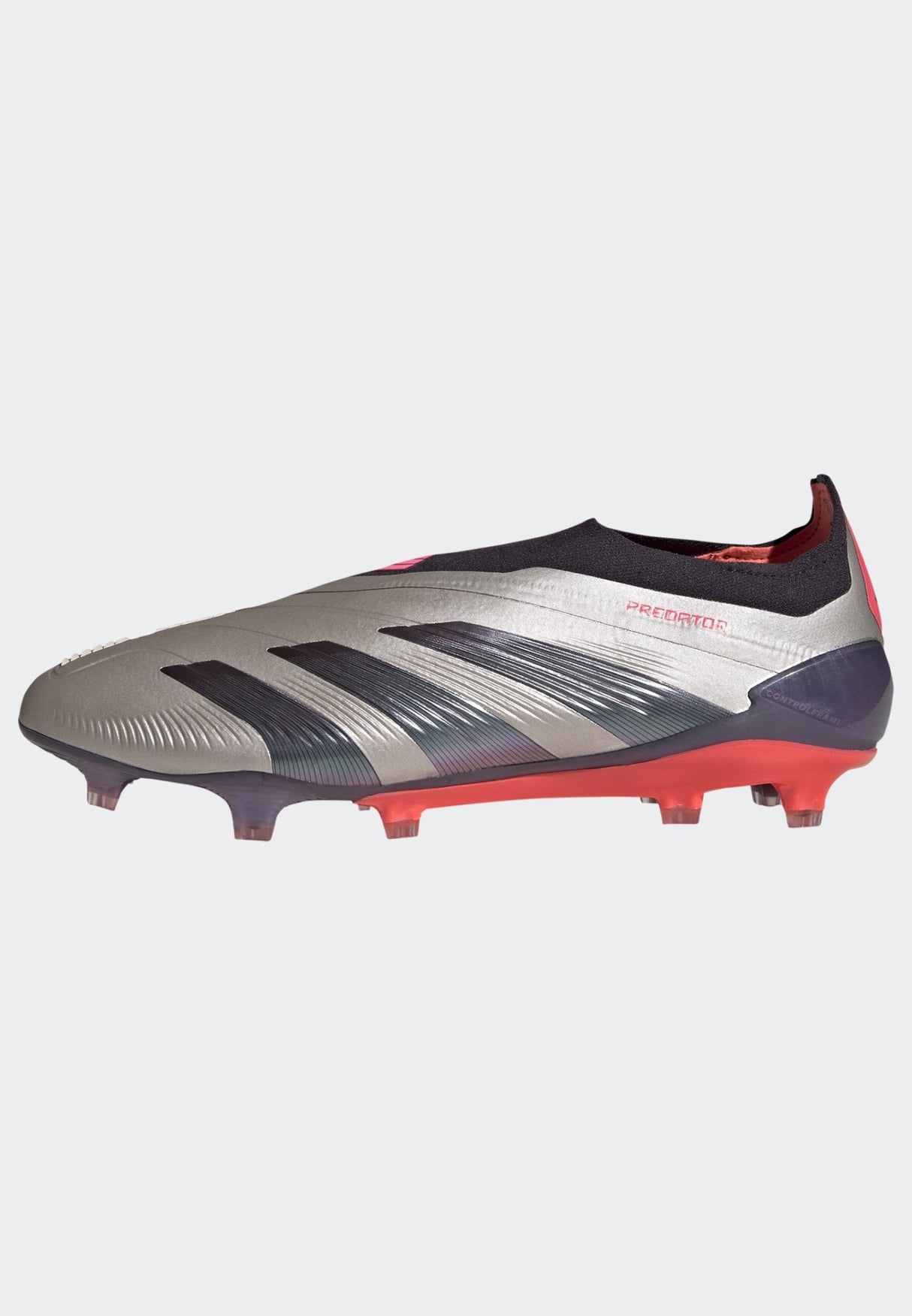 adidas Predator Elite LL FG Laceless Firm Ground Soccer Cleats - Platin Metallic/Black/Carbon - Best Buy Soccer
