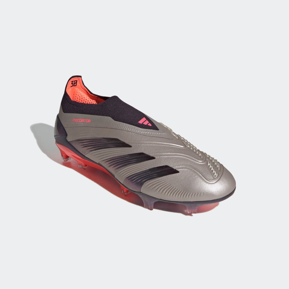 adidas Predator Elite LL FG Laceless Firm Ground Soccer Cleats - Platin Metallic/Black/Carbon - Best Buy Soccer