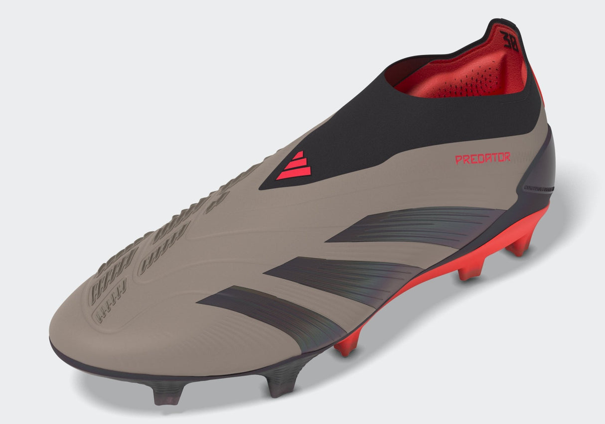 adidas Predator Elite LL FG Laceless Firm Ground Soccer Cleats - Platin Metallic/Black/Carbon - Best Buy Soccer