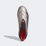 adidas Predator Elite LL FG Laceless Firm Ground Soccer Cleats - Platin Metallic/Black/Carbon - Best Buy Soccer